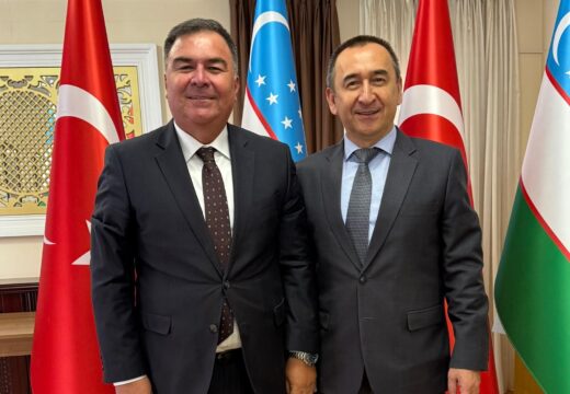 Özbekistan Ankara Büyükelçisine Hayırlı Olsun Ziyareti