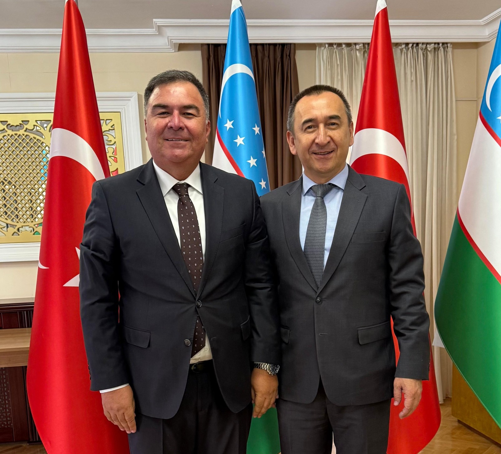 Özbekistan Ankara Büyükelçisine Hayırlı Olsun Ziyareti